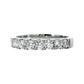 Anillo Medio Cintillo Diamantes - Platino
