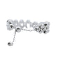 Anillo Bolitas Ajustable - Oro Blanco 18kt