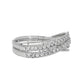 Anillo Compromiso Diamantes - Oro Blanco 18kt