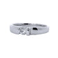 Anillo Compromiso Diamante - Oro Blanco 18kt