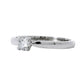 Anillo Compromiso Diamante - Oro Blanco 18kt