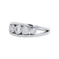 Anillo Compromiso Diamantes - Oro Blanco 18kt