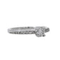 Anillo Compromiso Diamantes GIA - Oro Blanco 18kt