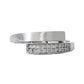 Anillo Compromiso Diamantes - Oro Blanco 18kt