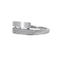 Anillo Compromiso Diamantes - Oro Blanco 18kt