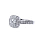 Anillo Compromiso Diamantes GIA - Oro Blanco 18kt