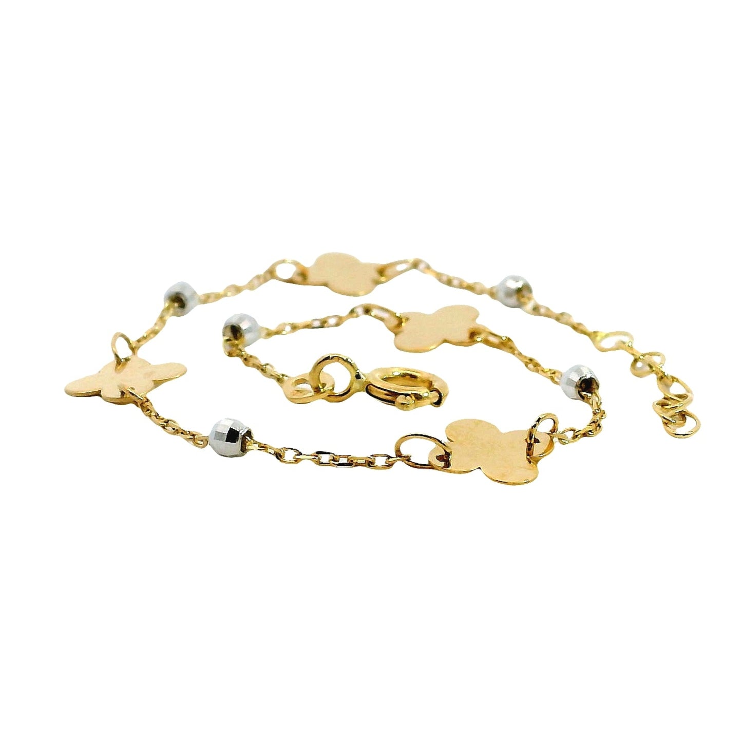 Pulsera Trébol - Oro Amarillo 18kt