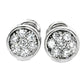 Aros Diamantes - Oro Blanco 18kt