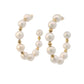 Aros Argolla Perlas Akoya - Oro Amarillo 18kt