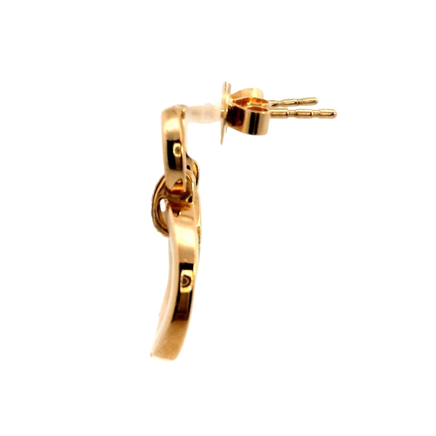 Aros Diamantes - Oro Rosado 18kt