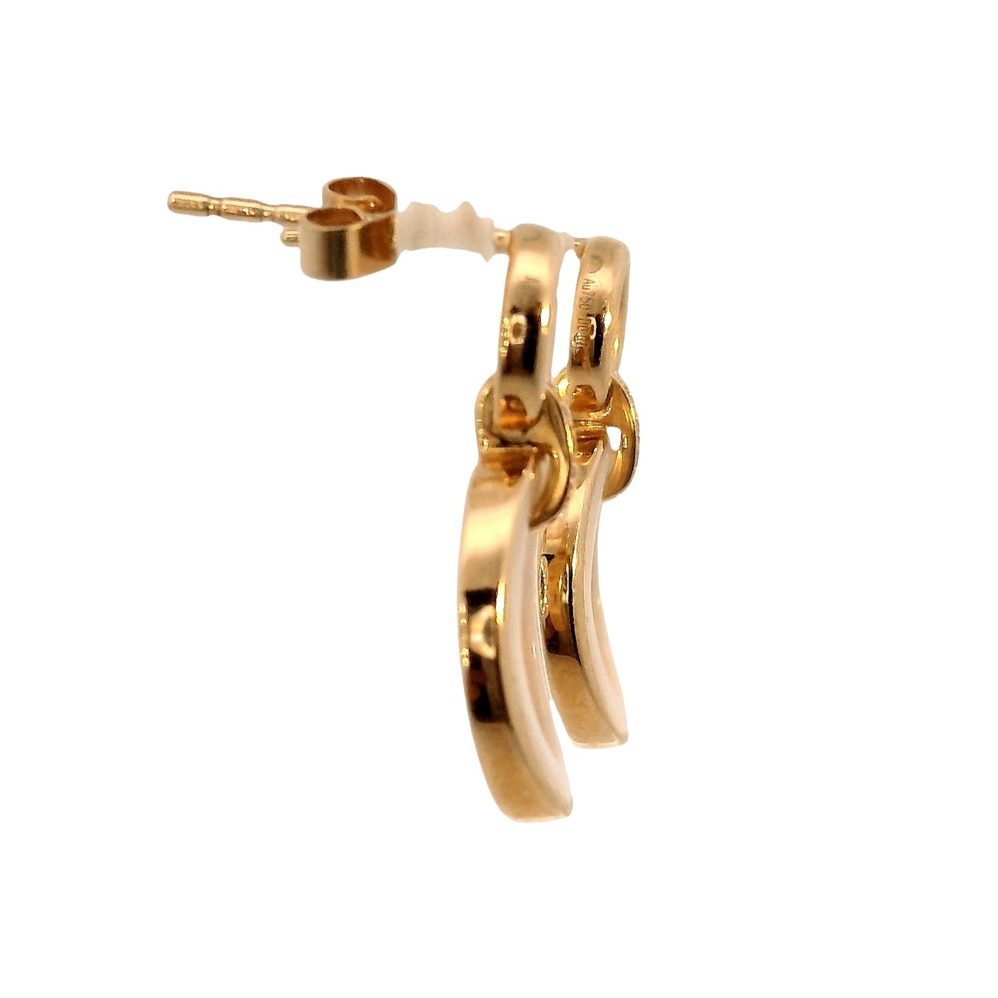 Aros Diamantes - Oro Rosado 18kt