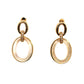 Aros Diamantes - Oro Rosado 18kt