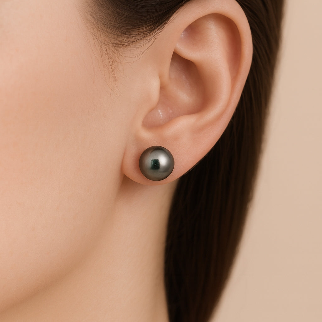 Aros Perlas Akoya - Oro Blanco 18kt