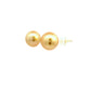 Aros Perla Akoya - Oro Amarillo 18kt