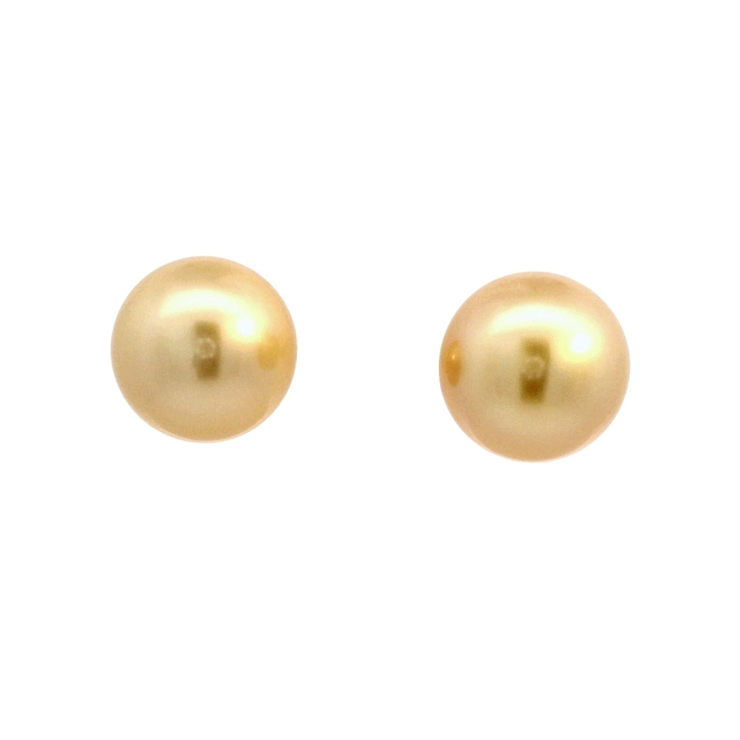 Aros Perla Akoya - Oro Amarillo 18kt