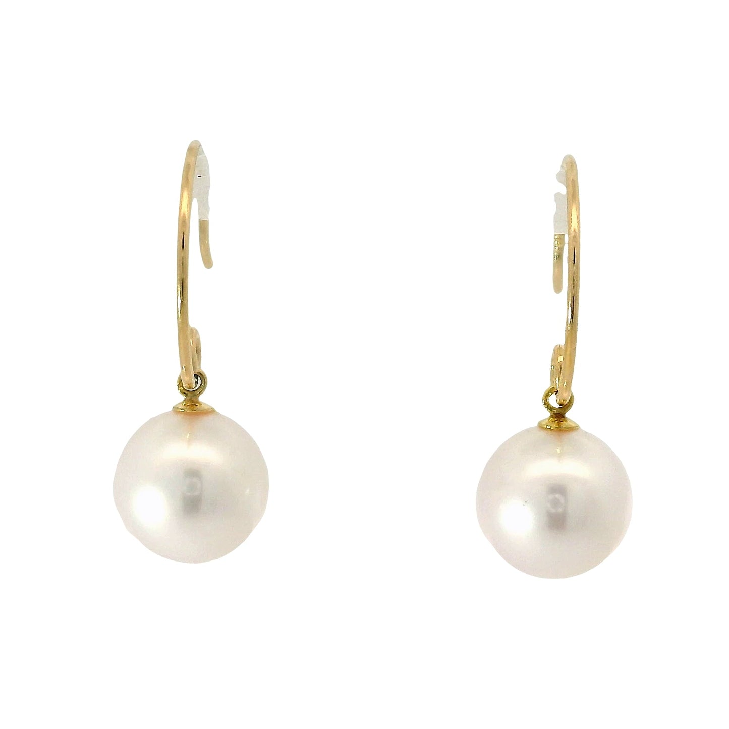 Aros Perlas Akoya - Oro Amarillo 18kt