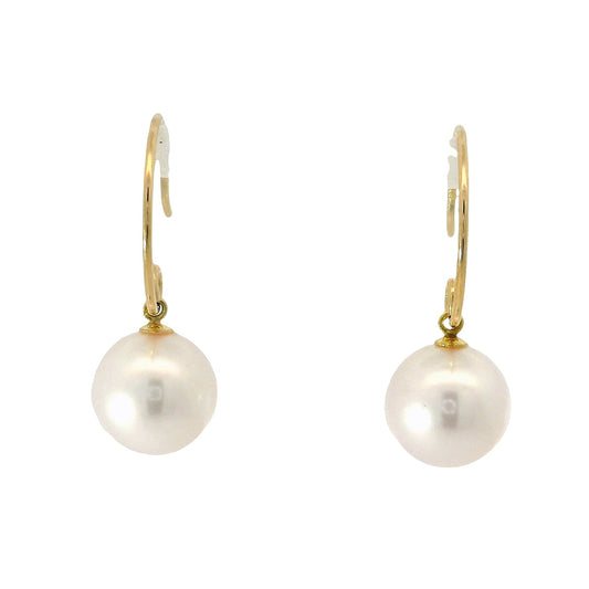 Aros Perlas Akoya - Oro Amarillo 18kt