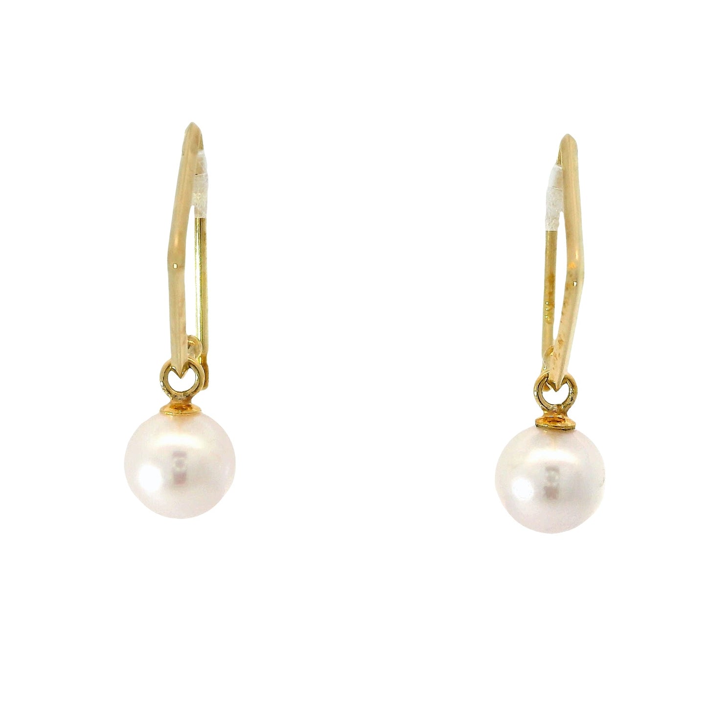 Aros Perlas Akoya - Oro Amarillo 18kt