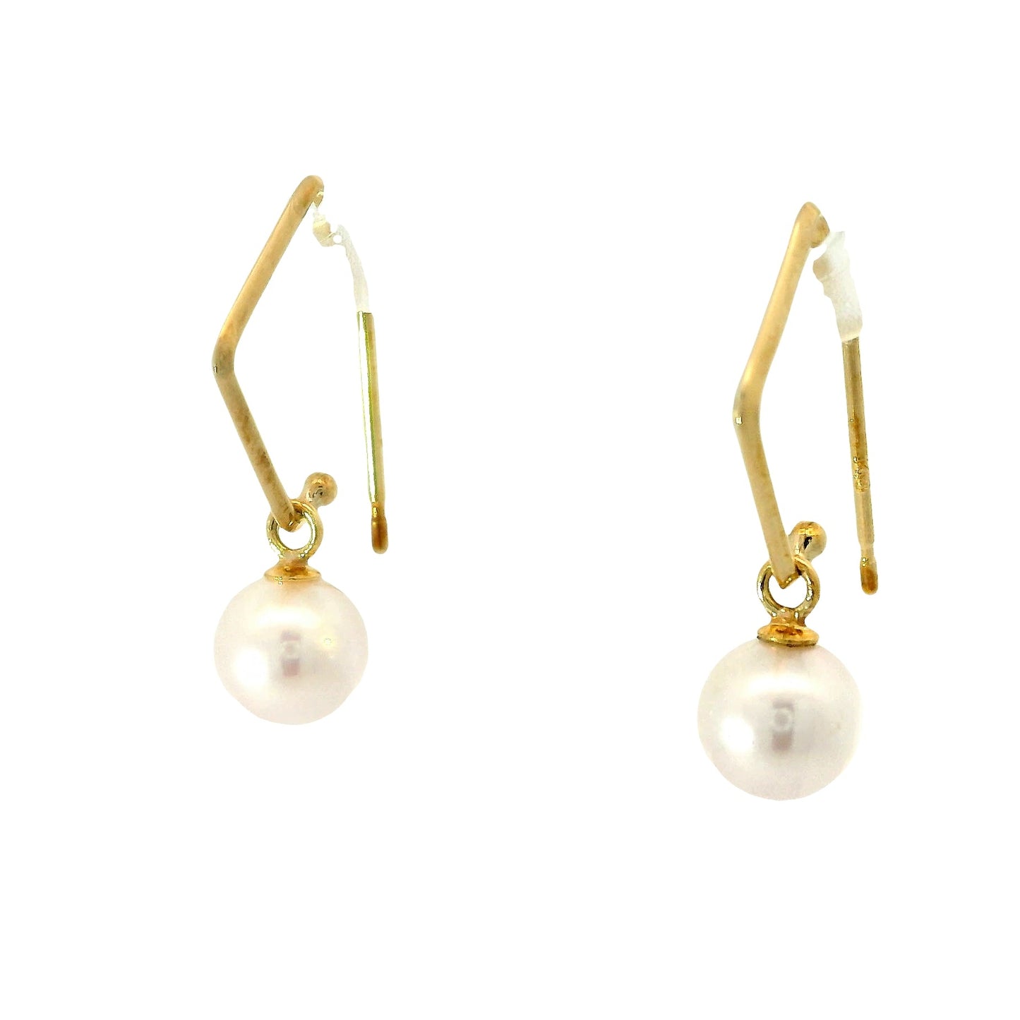 Aros Perlas Akoya - Oro Amarillo 18kt