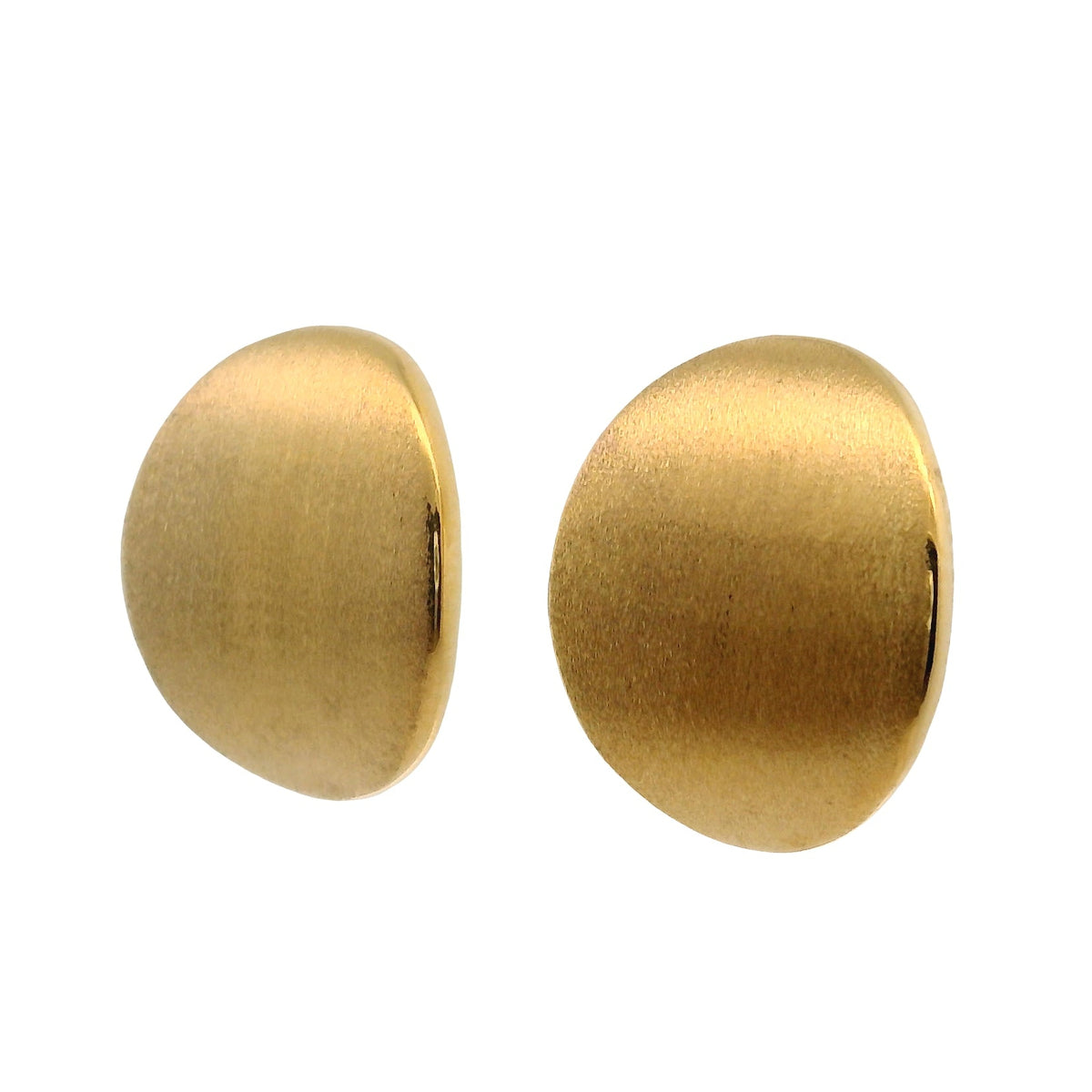 Aros Oval - Oro Amarillo 18kt