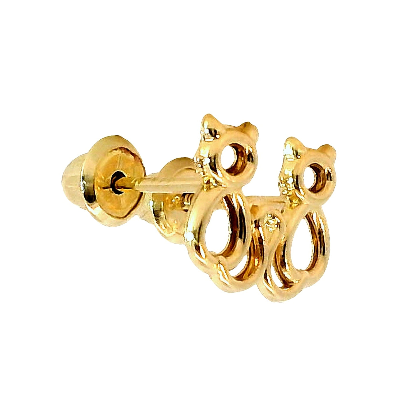 Aros Niña - Oro Amarillo 14kt