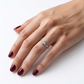 Anillo Compromiso Diamantes - Oro Blanco 18kt