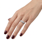 Anillo Compromiso Diamantes - Oro Blanco 18kt