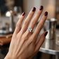Anillo Diamantes - Oro Blanco 14kt