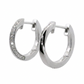 Argollas con Diamantes - Oro Blanco 14kt