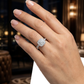 Anillo Compromiso Diamantes GIA - Oro Blanco 18kt