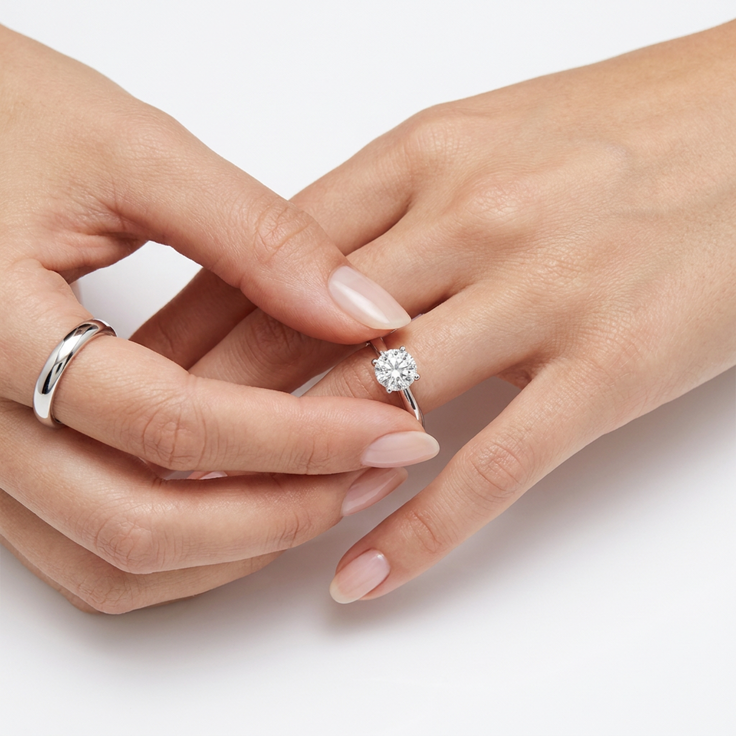 Anillo Solitario Diamante GIA - Platino