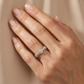 Anillo Compromiso Diamantes - Oro Blanco 18kt