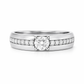 Anillo Compromiso Diamantes - Oro Blanco 18kt