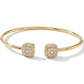Esclava Diamantes - Oro Amarillo 14kt