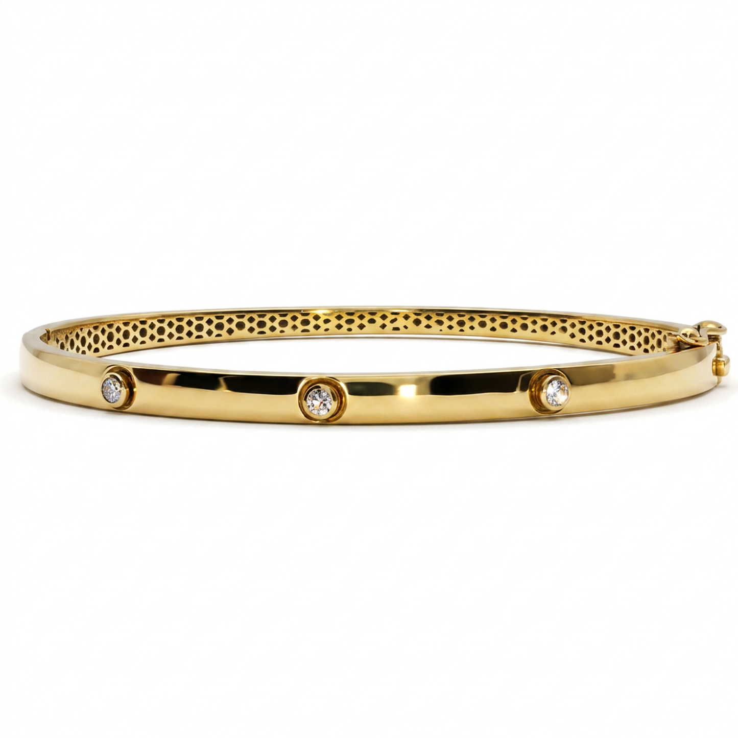 Esclava Diamantes - Oro Amarillo 18kt