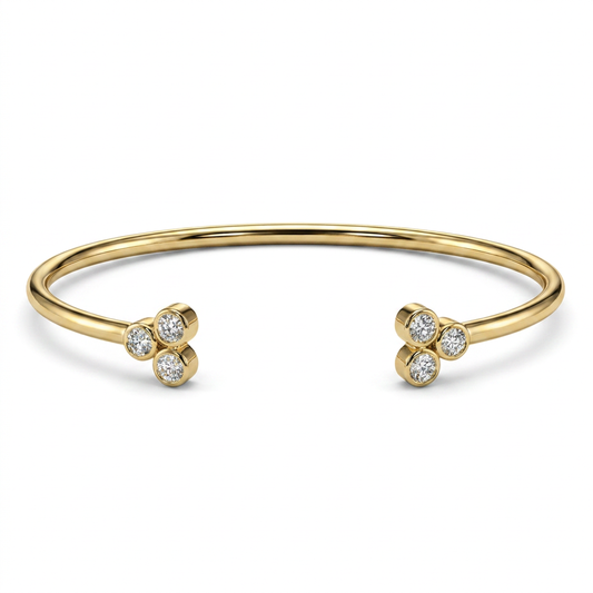 Esclava Diamantes - Oro Amarillo 18kt