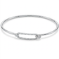 Esclava Diamantes - Oro Blanco 14kt