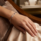 Esclava Diamantes - Oro Blanco 14kt