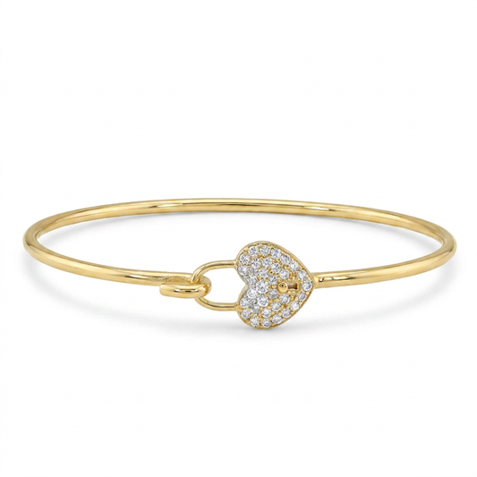 Esclava Diamantes - Oro Amarillo 14kt