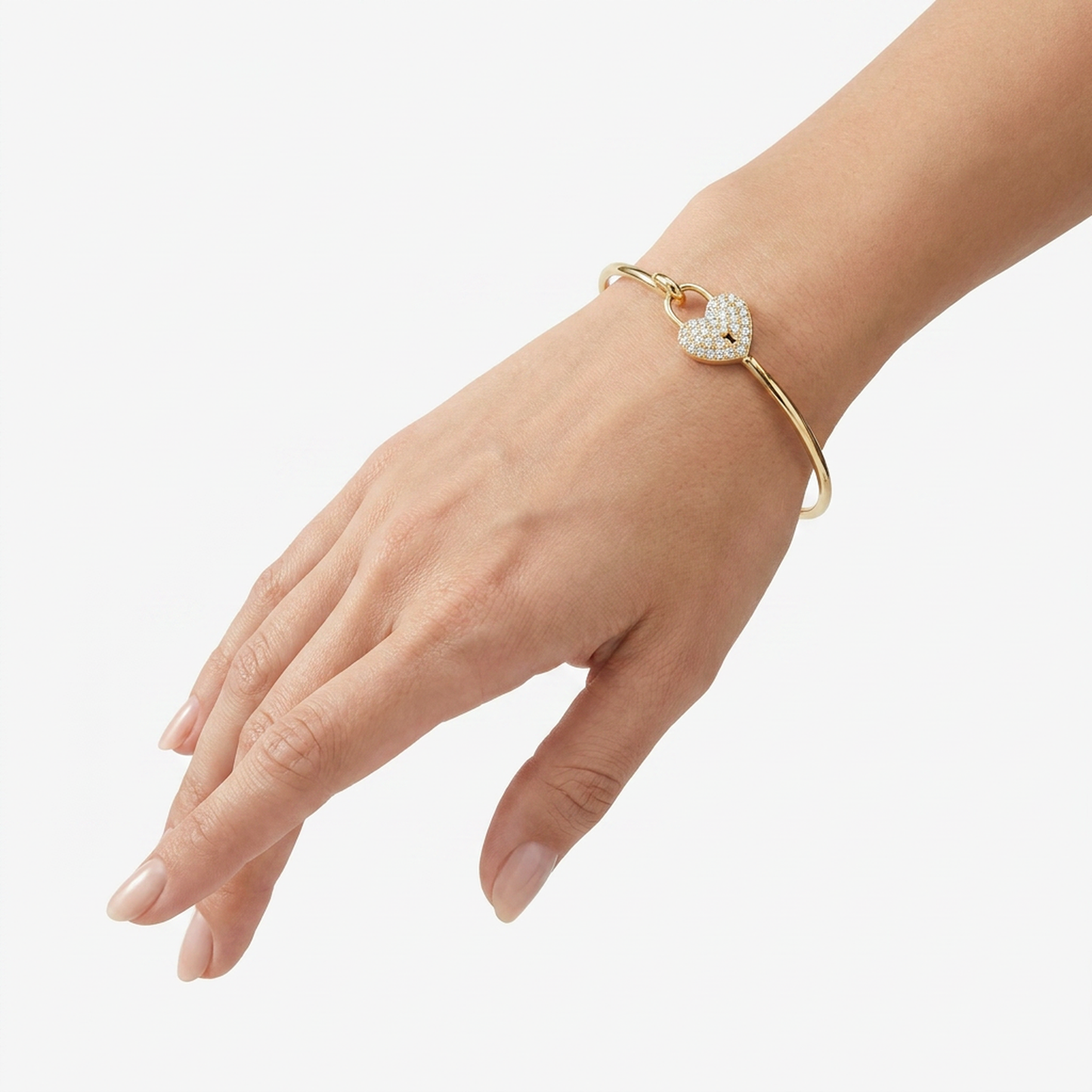 Esclava Diamantes - Oro Amarillo 14kt
