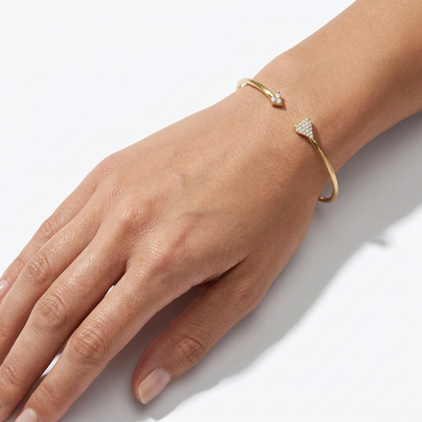 Esclava Diamantes - Oro Amarillo 14kt