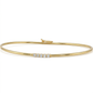 Esclava Diamantes - Oro Amarillo 18kt