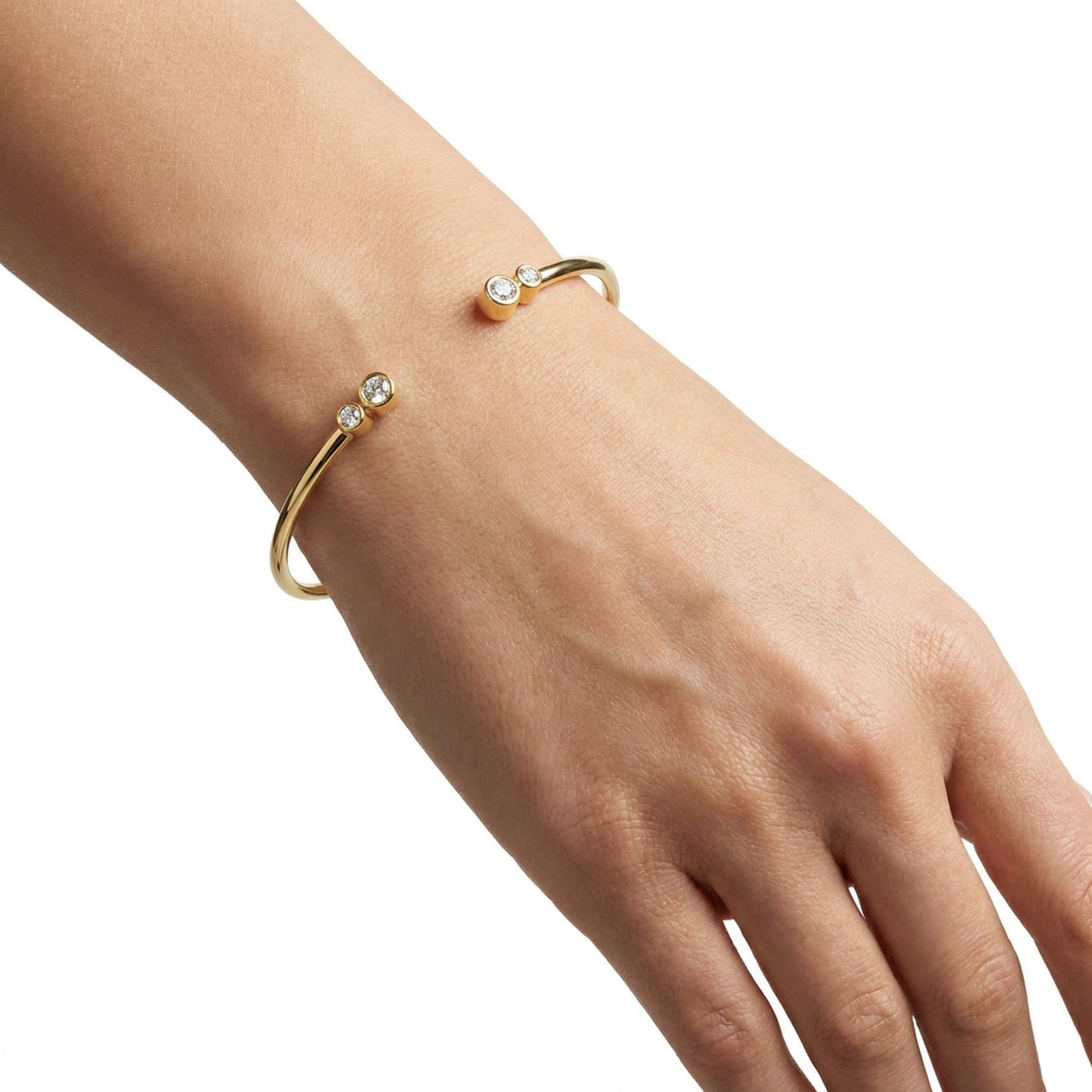 Esclava Diamantes - Oro Amarillo 18kt
