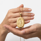 Medalla Virgen de los Rayos - Oro Amarillo 18kt