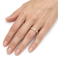 Anillo Medio Cintillo Diamantes - Oro Amarillo 18kt