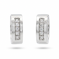Aros Diamantes - Oro Blanco 18kt
