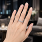 Anillo Compromiso Diamantes - Oro Blanco 18kt