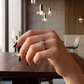 Anillo Compromiso Diamantes - Oro Blanco 18kt