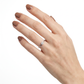 Anillo Compromiso Diamante - Oro Blanco 18kt