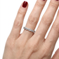 Anillo Compromiso Diamantes - Oro Blanco 18kt